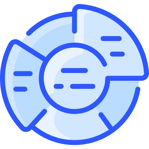 Pie chart data visualization pie chart icon