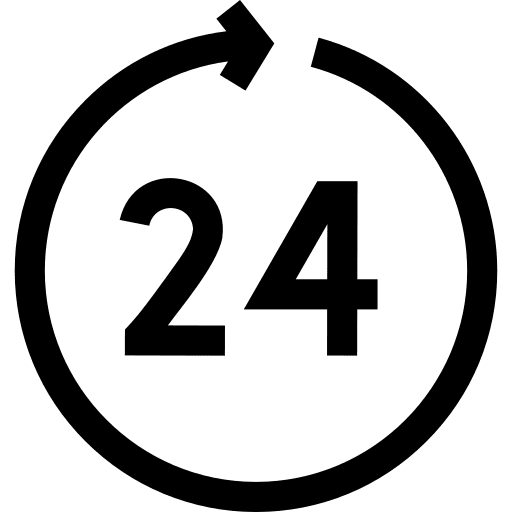 24 hours customer support time and date 24 hours icon 24 hours customer support time and date 24 hours icon