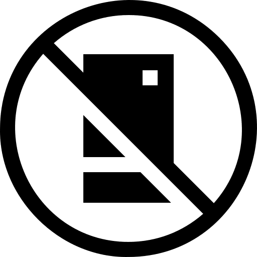 No mobile phone no mobile phone prohibition smartphone icon No mobile phone no mobile phone prohibition smartphone icon
