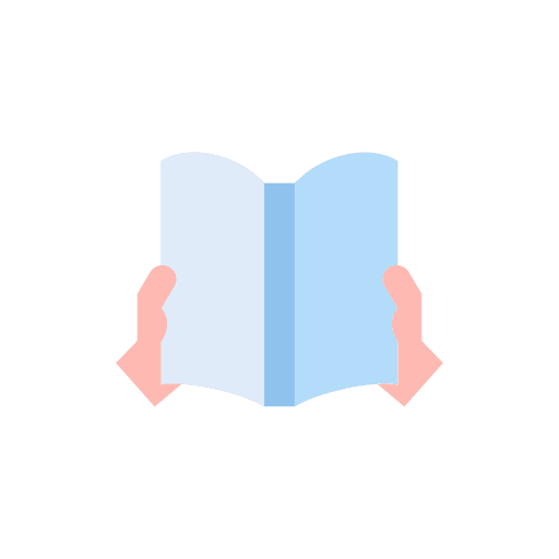 Book reader reader leisure school material icon