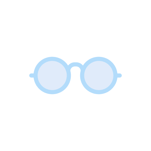 Glasses vision fashion reading glasses icon