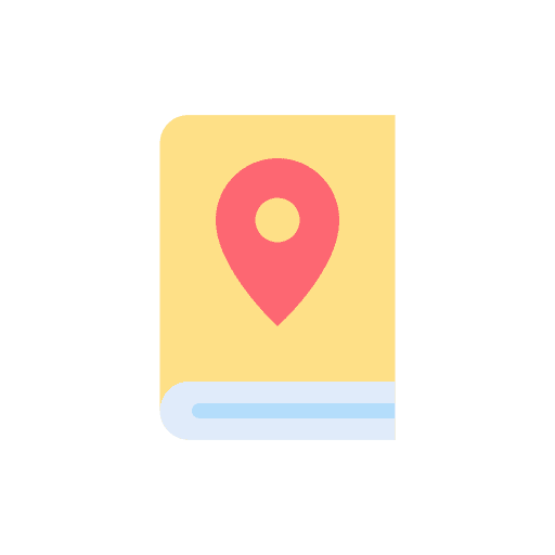 Placeholder location bookstore library icon