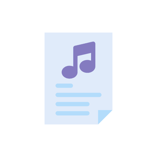 Song lyrics rhythm files and folders song lyrics icon Song lyrics rhythm files and folders song lyrics icon