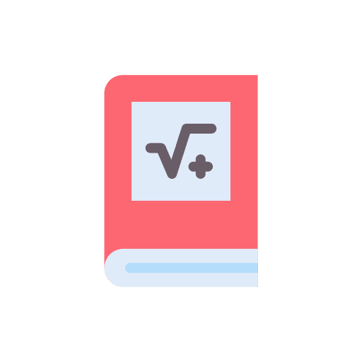 Library maths literature library icon Library maths literature library icon