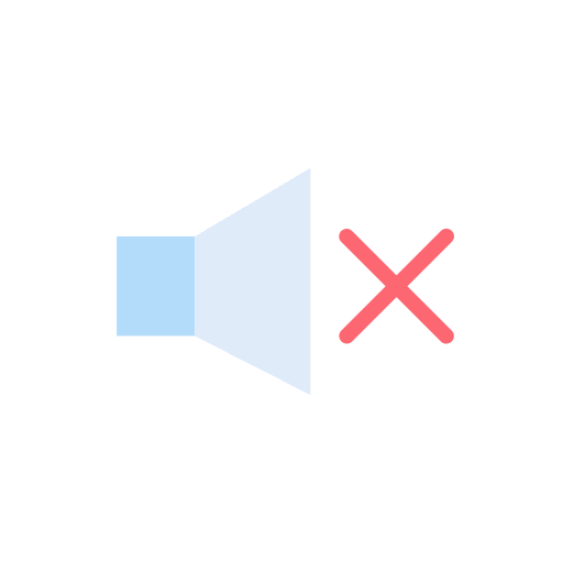 No sound no noise interface mute icon No sound no noise interface mute icon