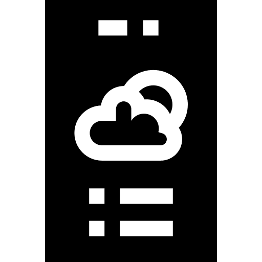 Weather app weather ui electronics icon Weather app weather ui electronics icon