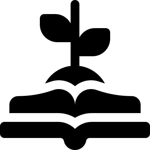 Growth plant learn study icon Growth plant learn study icon