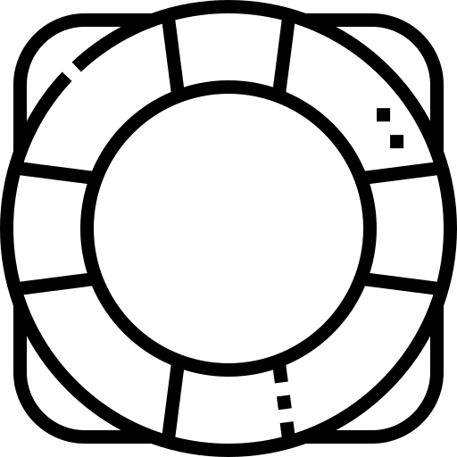 Lifebuoy help lifebuoy rescue icon
