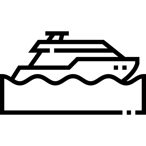 Speedboat transportation transport navigation icon Speedboat transportation transport navigation icon