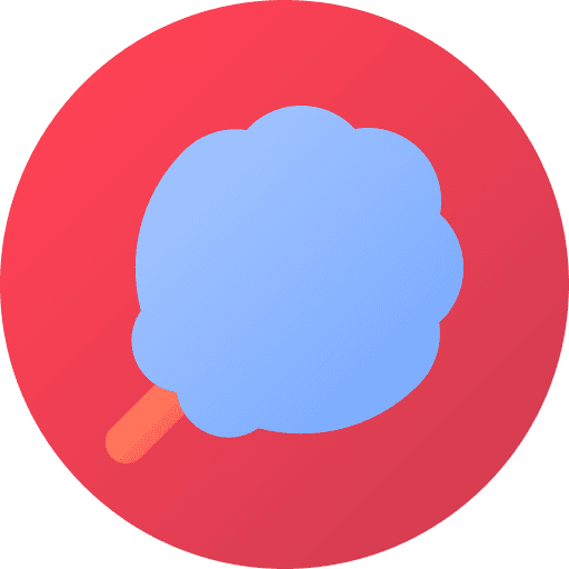 Cotton candy entertainment cotton candy lollipop icon Cotton candy entertainment cotton candy lollipop icon