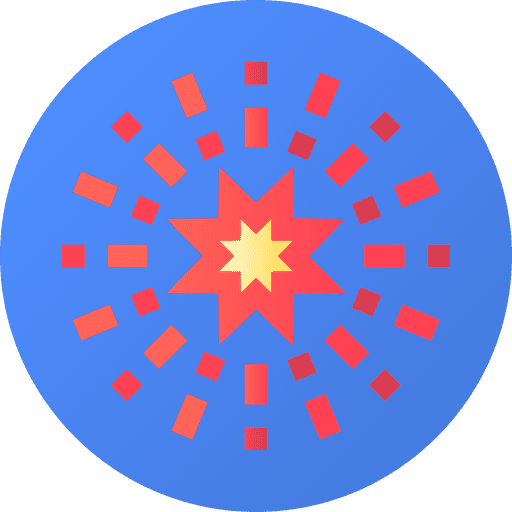 Fireworks birthday and party fireworks star icon Fireworks birthday and party fireworks star icon