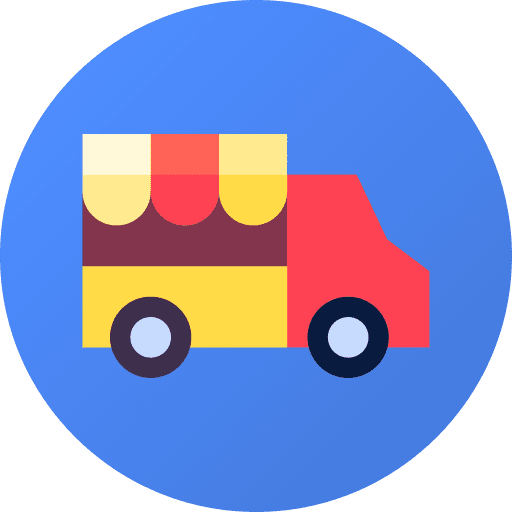 Food truck food delivery fast food food truck icon Food truck food delivery fast food food truck icon