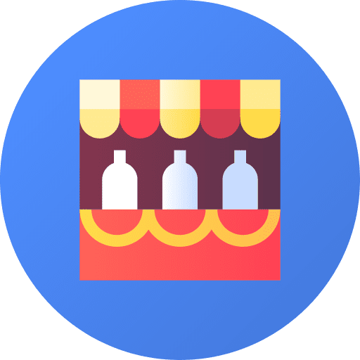 Booth entertainment fun fairground icon Booth entertainment fun fairground icon
