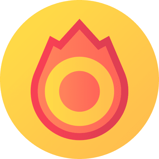 Ring of fire fairground carnival juggling icon Ring of fire fairground carnival juggling icon