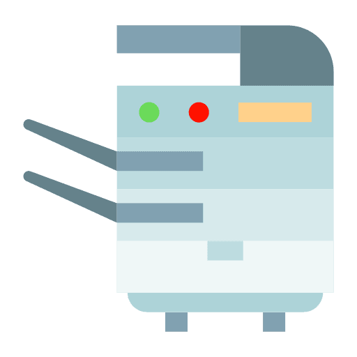 Copier office tools technology copy machine icon Copier office tools technology copy machine icon