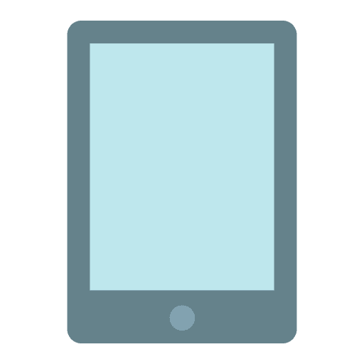 Tablet computer device technology icon Tablet computer device technology icon