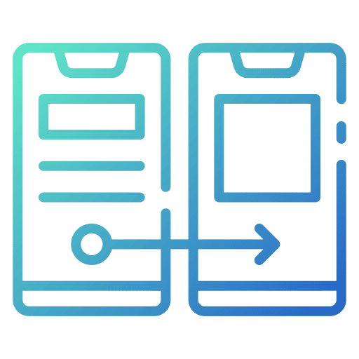 Prototype computer test web development icon