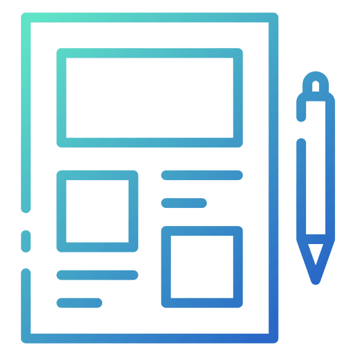 Sketching architecture ribbon design sketch icon