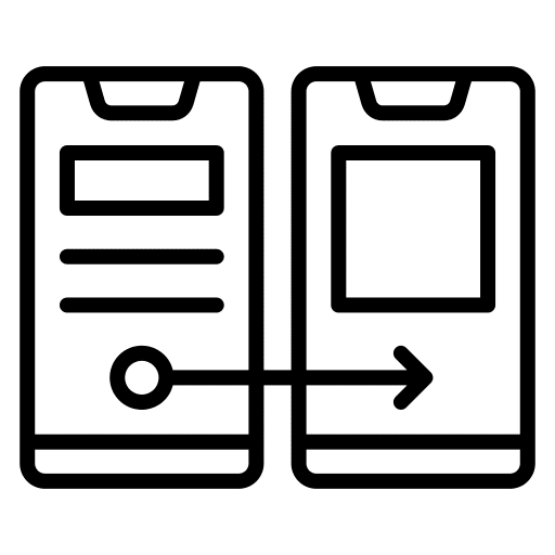 Prototype web development data prototyping icon