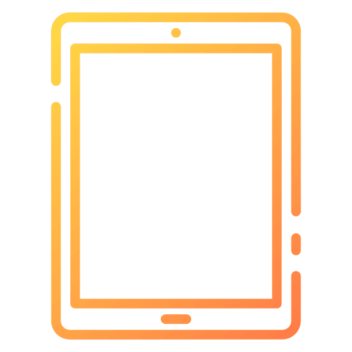 Tablet device gadget technology icon