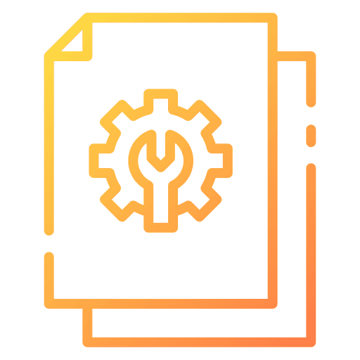 Instruction education book file icon