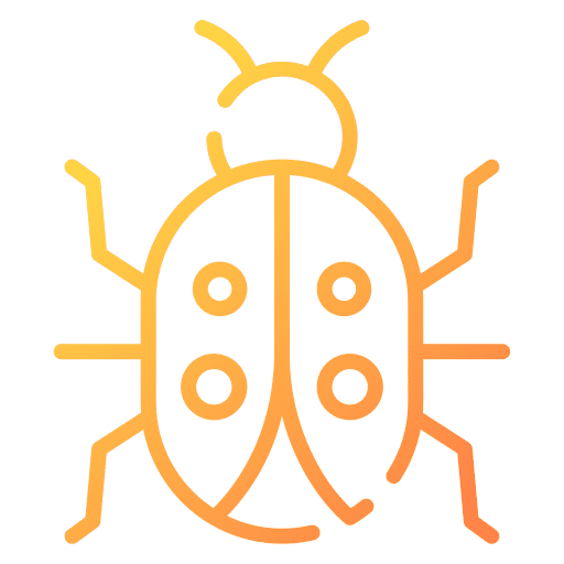 Bug bug symbol animals icon