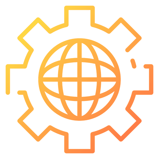 Global services global services seo and web global icon