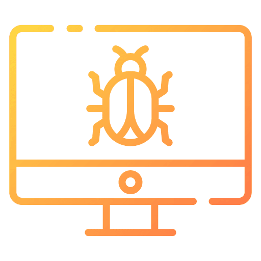 Malware fixing seo and web fix icon