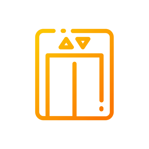 Elevator transportation elevator door icon Elevator transportation elevator door icon