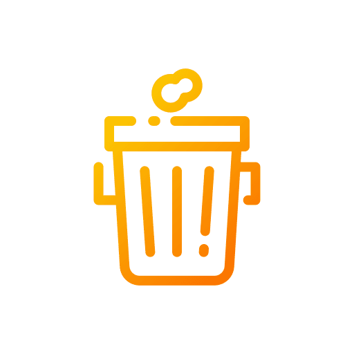 Recycle bin trash miscellaneous garbage icon Recycle bin trash miscellaneous garbage icon