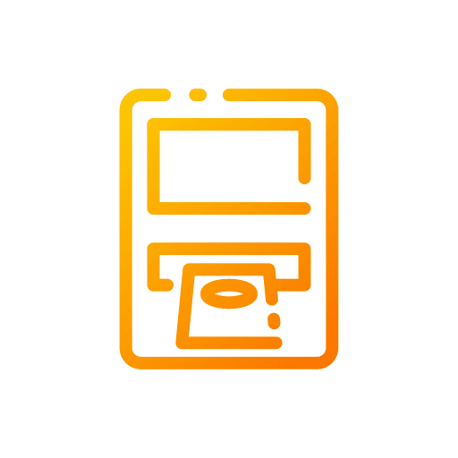 Atm machine business and finance atm machine pay icon Atm machine business and finance atm machine pay icon
