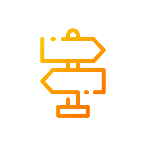 Road sign sign directional orientation icon Road sign sign directional orientation icon