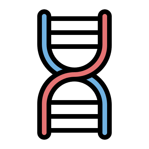 Dna structure dna structure healthcare and medical genetic icon
