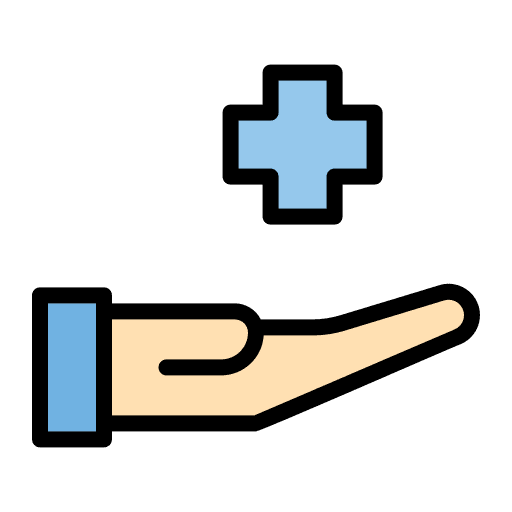 Health healthcare charity love icon Health healthcare charity love icon