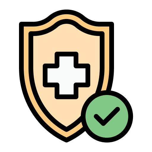 Medical insurance health report medical insurance health insurance icon