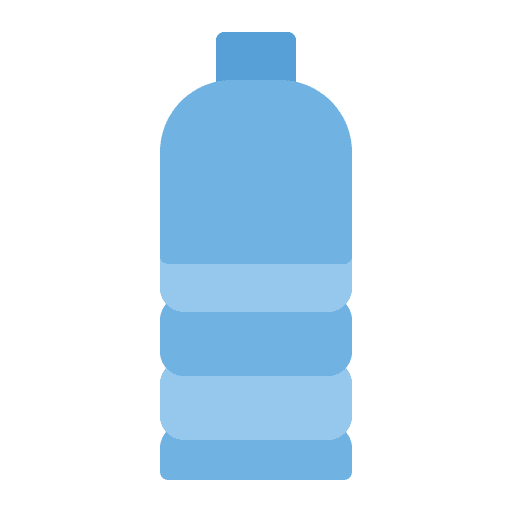 Water bottle drinking water healthy food drink bottle icon