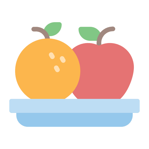 Fruit vegan fast food healthy icon Fruit vegan fast food healthy icon