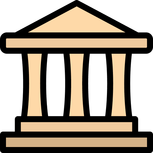 Bank museum bank culture icon Bank museum bank culture icon