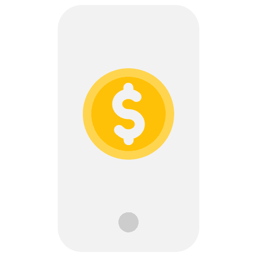 Online money banking online money business and finance icon Online money banking online money business and finance icon