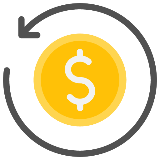 Return on investment business and finance invest return of investment icon
