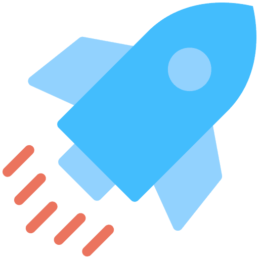 Start up transport web programming rocket launch icon Start up transport web programming rocket launch icon