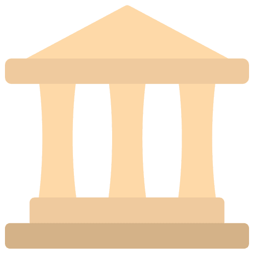 Bank bank banking building icon Bank bank banking building icon