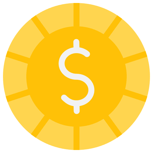 Coin price coin business and finance icon Coin price coin business and finance icon