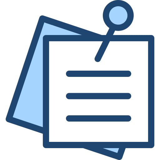Notes pinned notes business and finance reminders icon Notes pinned notes business and finance reminders icon