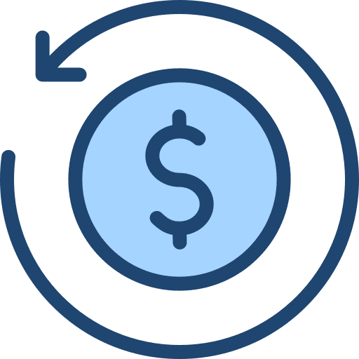 Return on investment business and finance money invest icon
