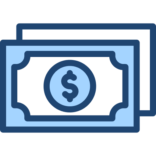 Banknotes notes payment currency icon Banknotes notes payment currency icon