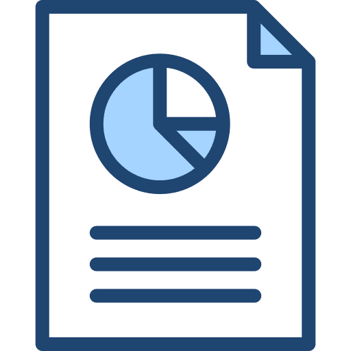 Report inference statistics report icon Report inference statistics report icon