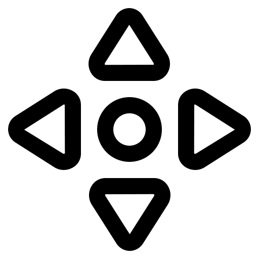 Scroll arrows ui scroll icon