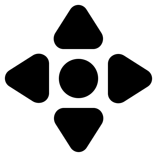 Scroll drag move arrows icon