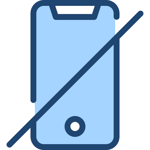 No smartphones ui no smartphones call icon